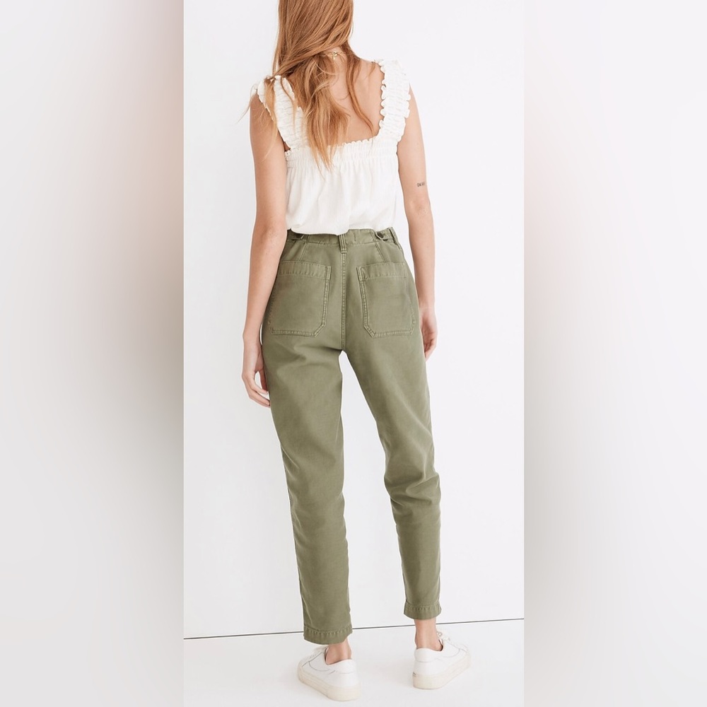 Petite Griff Tapered Fatigue Cargo Pants - Picture 3 of 4
